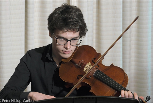 ANU Community Centre Young Performers Concert. At the Hungarian Embassy. Photo by Peter Hislop 2024