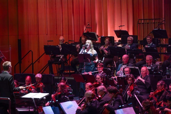 Alex Monro playing viola in the Canberra Symphony Orchestra's 'Art of The Score: The Music of Hans Zimmer' concert series in August 2026, photo by Arianne Schlumpp